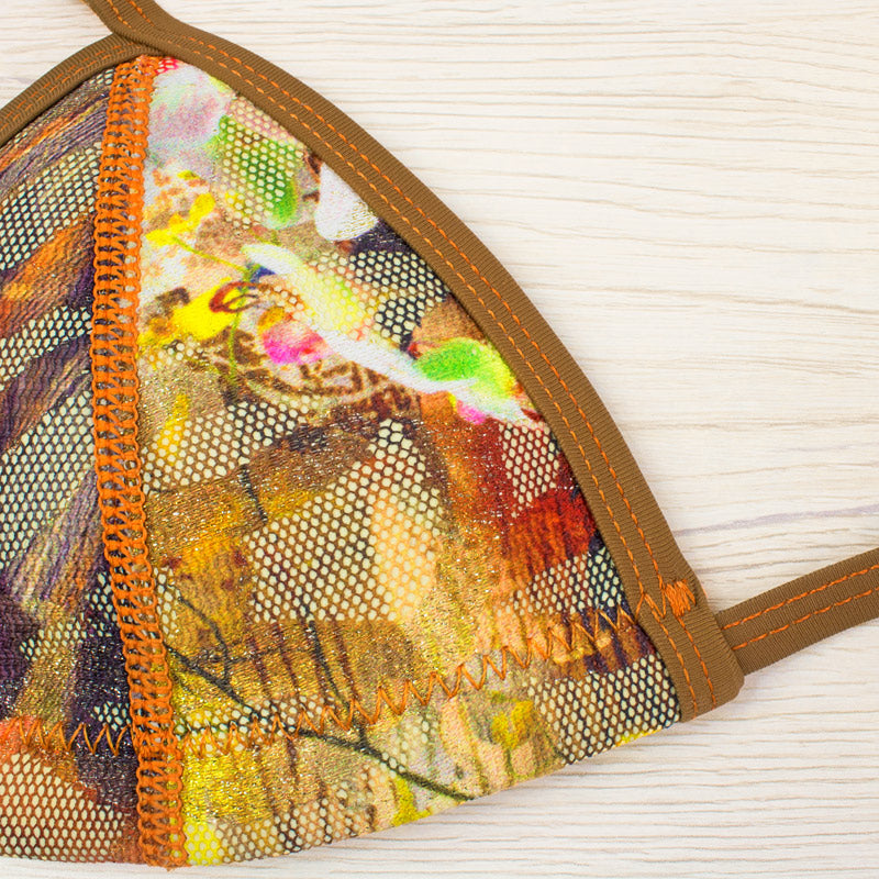 Dettagli cuciture e particolari 